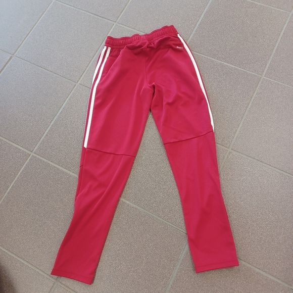 Adidas Kids Tyro Track Gym Pants US Medium Sports Activewear - Picture 2 of 5
